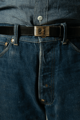 Lot. 807 1930s 14.5oz Raw Selvedge Denim - Brake House - Indigo - 12