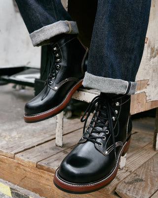Bear Head Boots 7306 - Horween Version - Brake House - Black - 9