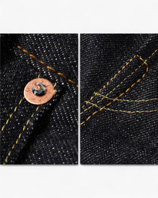 Lot. 801 1946 14.5oz Raw Selvedge Denim - Brake House - Indigo - 7