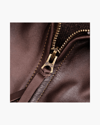 CHP Motorcycle Jacket - Tea Core Horsehide - Brake House - Black - 8