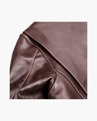 CHP Motorcycle Jacket - Tea Core Horsehide - Brake House - Black - 13