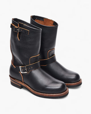 Leather Engineer Boots 901-Brake House-Black-2