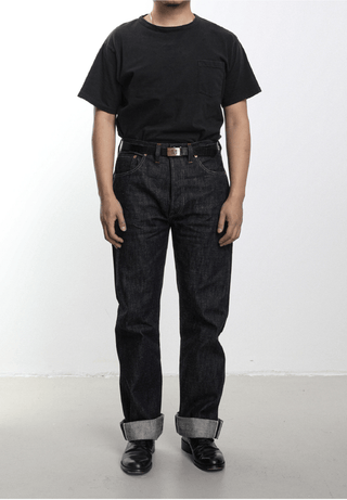 Lot. 801 1946 14.5oz Raw Selvedge Denim - Brake House - Indigo - 2
