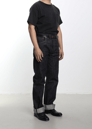 Lot. 801 1946 14.5oz Raw Selvedge Denim - Brake House - Indigo - 3