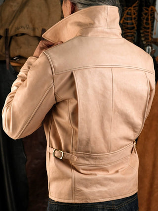 1940s California Bears Car Coat Natural - Brake House - Natural hide - 6