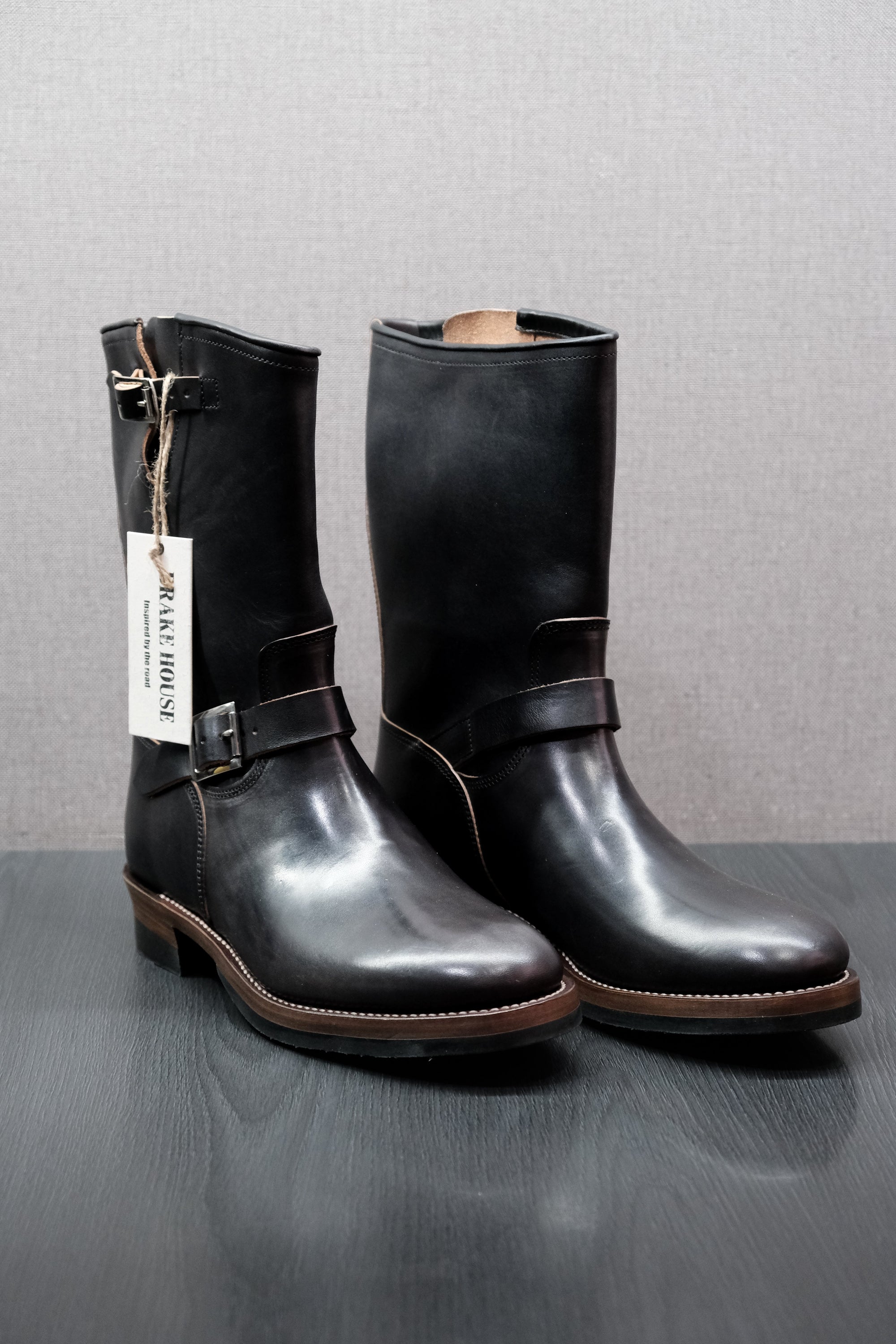 The 3450 Engineer Boots in Horsebutt: A First Sample - Brake House