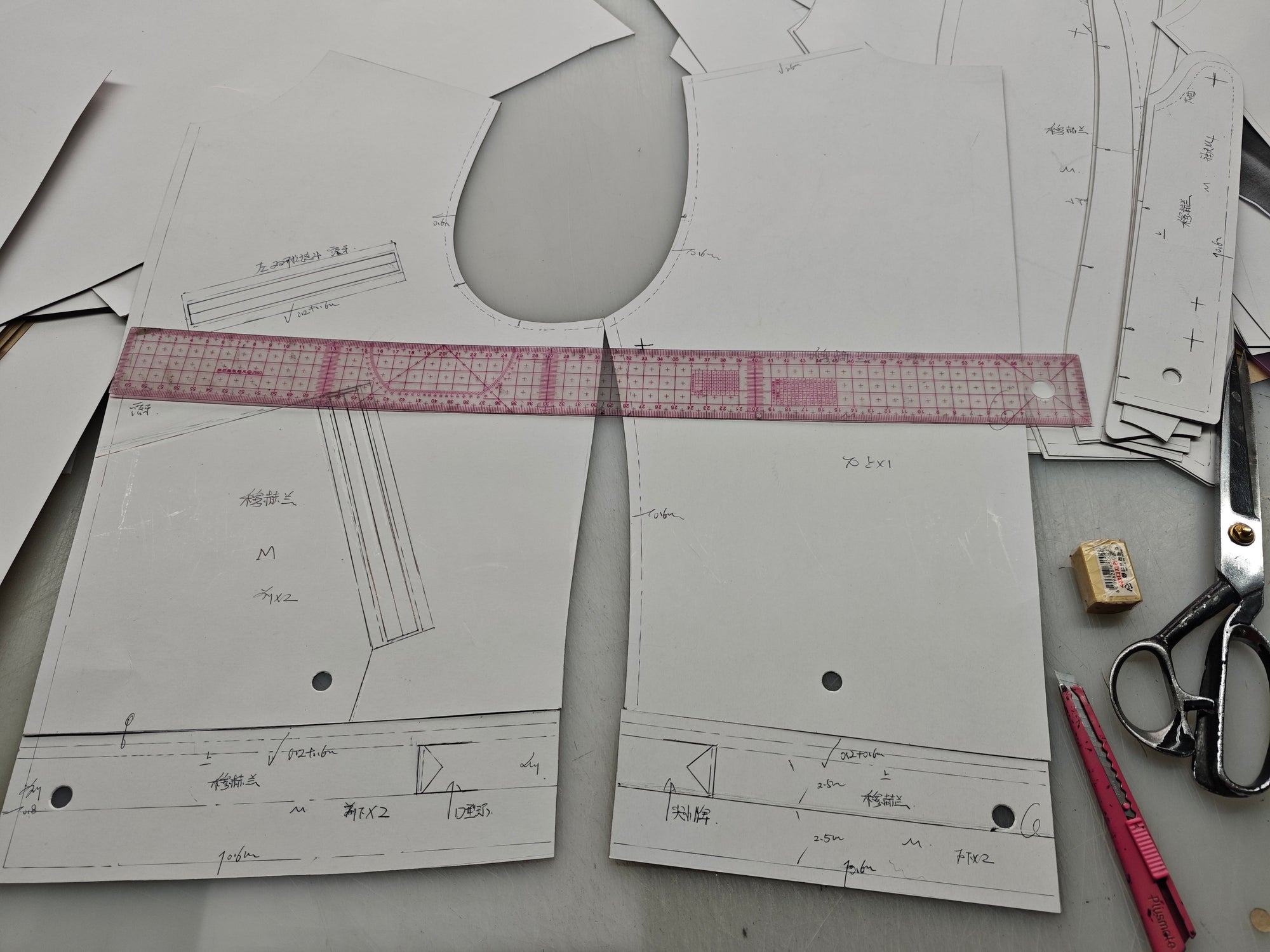 Improving the Mulholland Jacket Fit and Expanding Big Sizes - Brake House