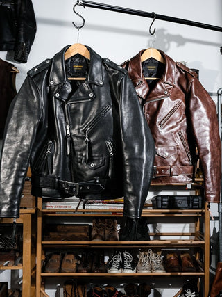 One Star Motorcycle Jacket - Brake House - Brown - 14