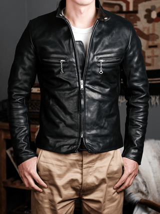 Slim J - 100 Single Rider Jacket - Brake House - Black - 2