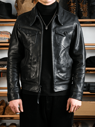 Mendoza Leather Jacket - Brake House - Natural hide - 7