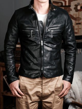 Slim J - 100 Single Rider Jacket - Brake House - Black - 3