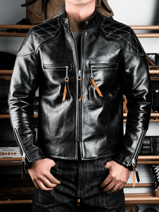 Padded J100 Single Rider Jacket - Brake House - Black - 2