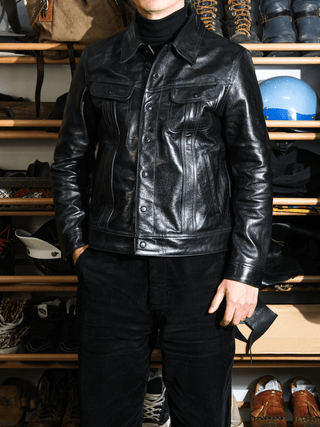 Storm Rider Leather Jacket - Brake House - Black - 4