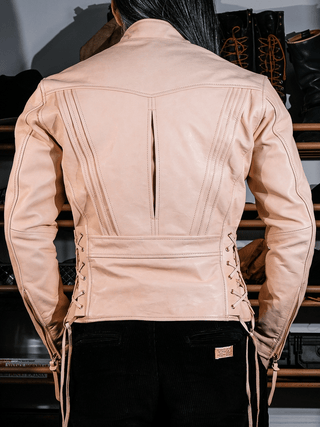 San Mateo Leather Jacket - Brake House - Natural hide - 6