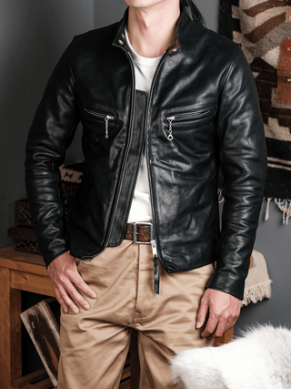 Slim J - 100 Single Rider Jacket - Brake House - Black - 5