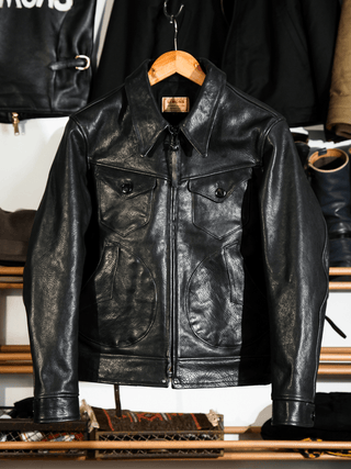 Mendoza Leather Jacket - Brake House - Natural hide - 3
