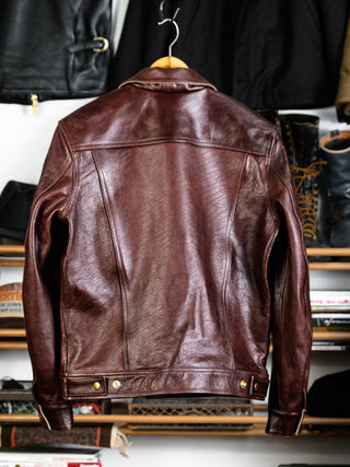 Type 3 Leather Jacket - Brake House - Brown - 6
