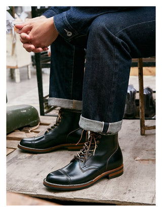 Flat Cap toe service boots 39002 - Brake House - 35 - 6