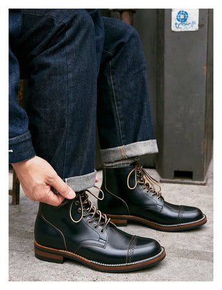 Flat Cap toe service boots 39002 - Brake House - 35 - 7