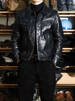 Storm Rider Leather Jacket - Brake House - Black - 9