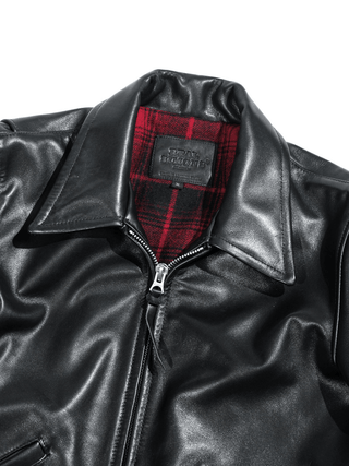 Single Sport Leather Jacket - Brake House - Seal Brown - 11