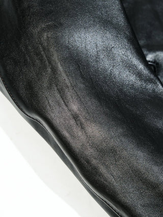 1930s Cropped Single Leather Jacket - Brake House - Natural hide - 14