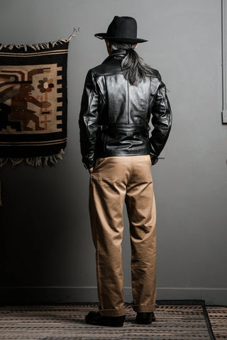 1940s California Bears Car Coat Black - Brake House - Black - 8