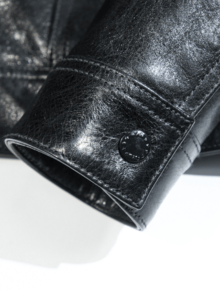 Storm Rider Leather Jacket - Brake House - Black - 14