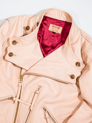 San Mateo Leather Jacket - Brake House - Natural hide - 13