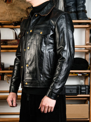 Type 3 Leather Jacket - Brake House - Brown - 9