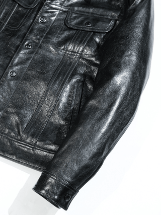 Storm Rider Leather Jacket - Brake House - Black - 15