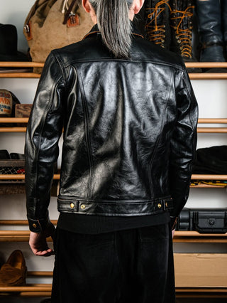 Type 3 Leather Jacket - Brake House - Brown - 13