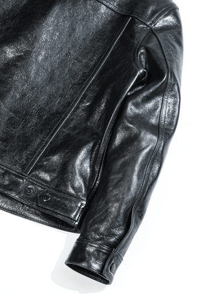 Storm Rider Leather Jacket - Brake House - Black - 16