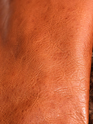 Grizzly Shearling Leather Jacket - Havana - Brake House - Havana brown - 15