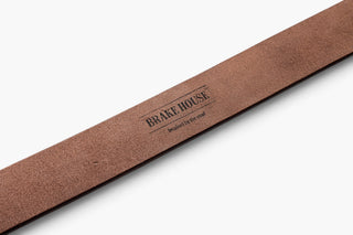 Garrison Tea-core Leather Belt - Brake House - Detail - 4