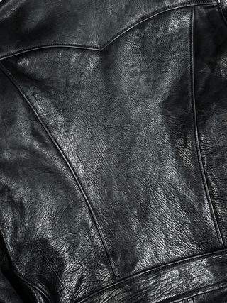 Mendoza Leather Jacket - Brake House - Natural hide - 31