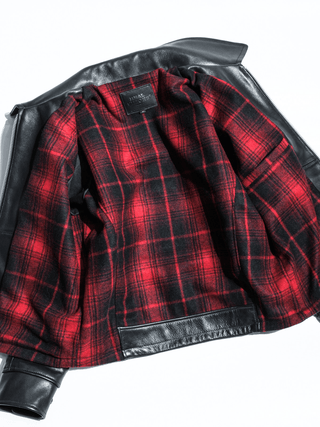 Single Sport Leather Jacket - Brake House - Seal Brown - 27