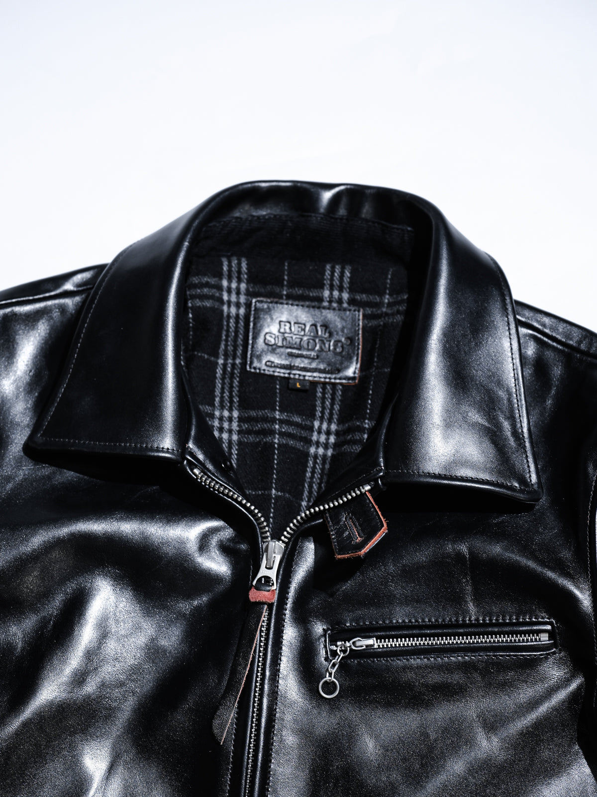Pasadena” 1930s Half Belt Sports Leather Jacket | Brake House