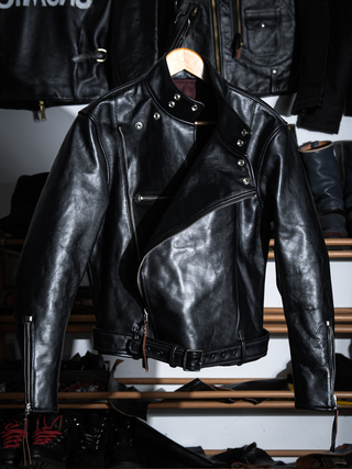 1930s LEATHER TOGS Leather Motorcycle Jacket