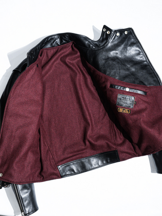 1930s LEATHER TOGS Leather Motorcycle Jacket