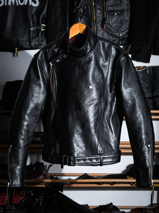 1930s LEATHER TOGS Leather Motorcycle Jacket
