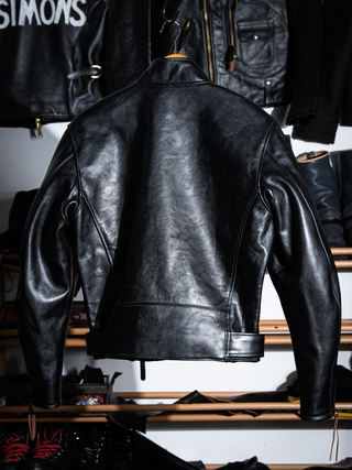 1930s LEATHER TOGS Leather Motorcycle Jacket