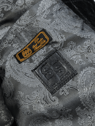 Storm Rider Leather Jacket - Brake House - Black - 18