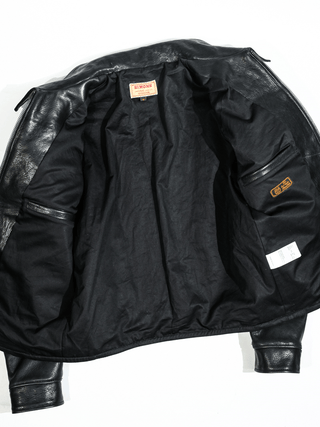 Mendoza Leather Jacket - Brake House - Natural hide - 33