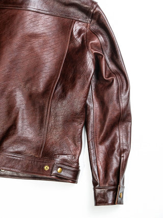 Type 3 Leather Jacket - Brake House - Brown - 20