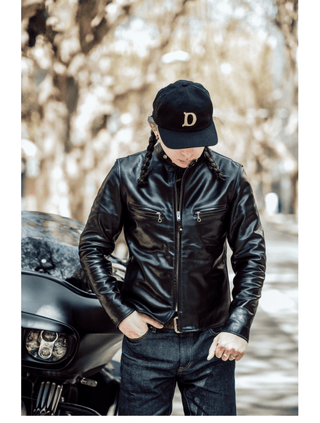 Slim J - 100 Single Rider Jacket - Brake House - Black - 15