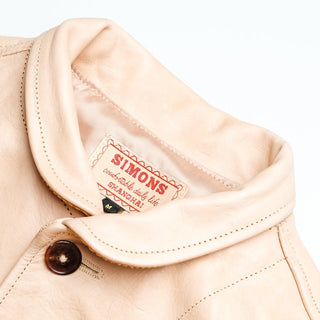 Cossack Natural Leather Jacket - Brake House - Natural hide - 14