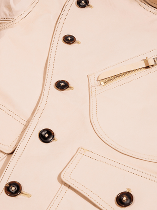 Record Breaker Motorcycle Leather Jacket (Limited eddition) - Brake House - S - 15