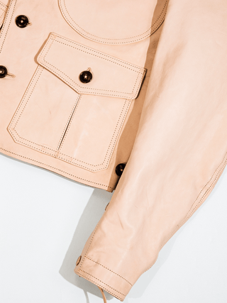 Record Breaker Motorcycle Leather Jacket (Limited eddition) - Brake House - S - 9