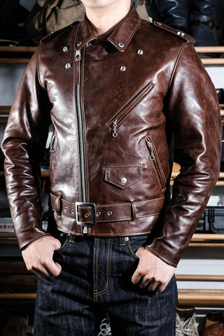 One Star Motorcycle Jacket - Brake House - Brown - 12